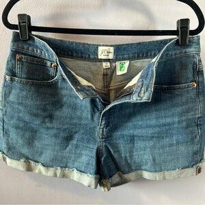 J. Crew Classic Blue Jean Shorts